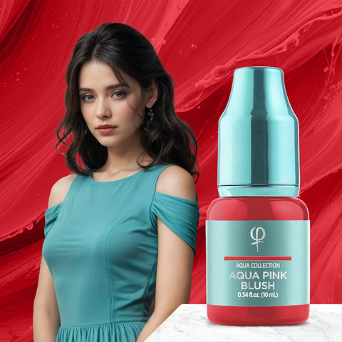 Aqua Pink Blush PMU pigment 10ml - Premium PhiSeller