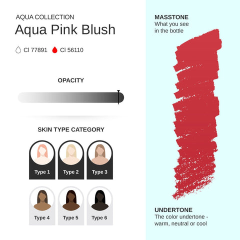 Aqua Pink Blush PMU pigment 10ml - Premium PhiSeller