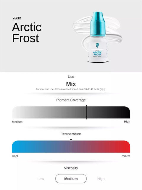 Arctic Frost PMU Mix Shader Pigment 10ml - Premium PhiSeller