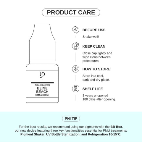 Beige Beach PMU Pigment 10ml - Premium PhiSeller