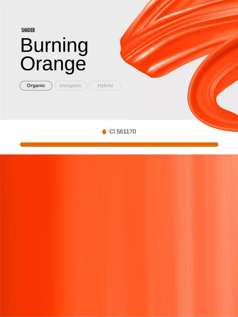 Burning Orange PMU Mix Shader Pigment 10ml - Premium PhiSeller