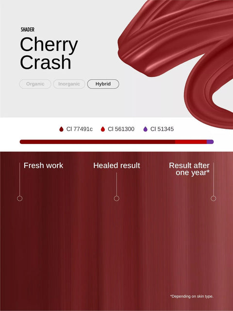 Cherry Crash PMU Lip Shader Pigment 10ml - Premium PhiSeller