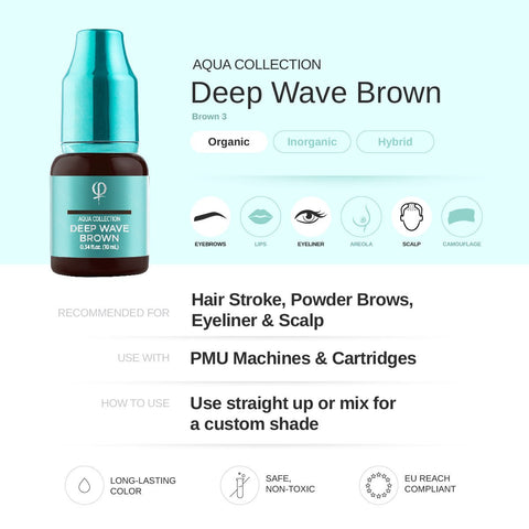 Deep Wave Brown PMU Pigment 10ml - Premium PhiSeller