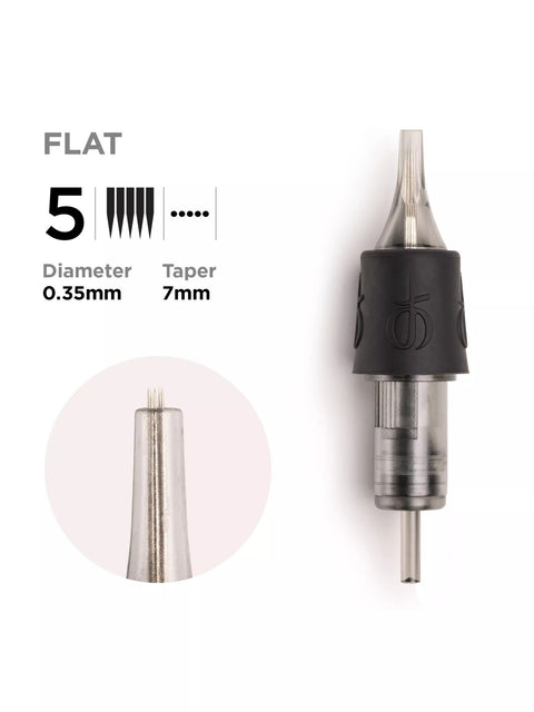 Phi Black Cartridge 7mm taper - 10pcs - Premium PhiSeller