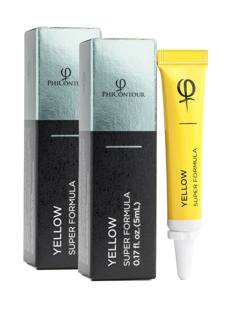 PhiContour Base YELLOW SUPER Pigment 5ml - 2pcs - Premium PhiSeller