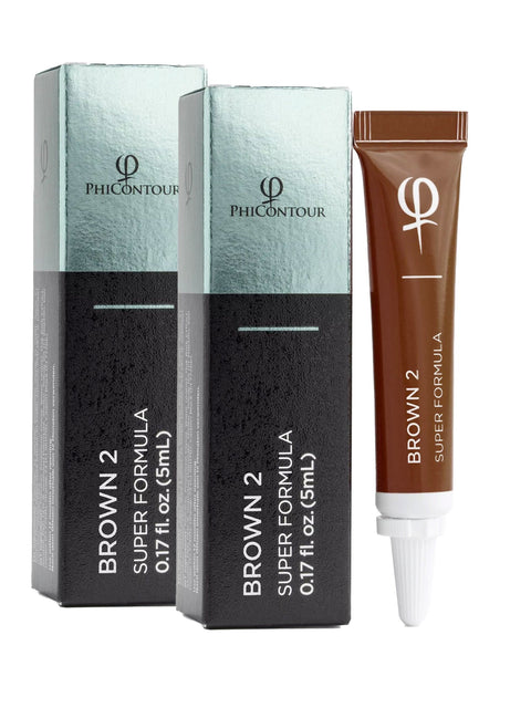 PhiContour BROWN 2 SUPER Pigment 5ml - 2pcs - Premium PhiSeller