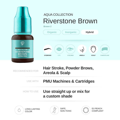 Riverstone Brown PMU Pigment 10ml - Premium PhiSeller