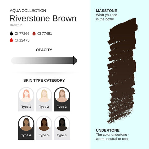 Riverstone Brown PMU Pigment 10ml - Premium PhiSeller
