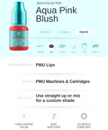 Aqua Pink Blush PMU pigment 10ml - Premium PhiSeller