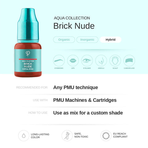 Brick Nude PMU pigment 10ml