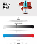 Brick Red PMU Mix Shader Pigment 10ml - Premium PhiSeller