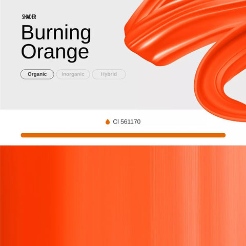 Burning Orange PMU Mix Shader Pigment 10ml - Premium PhiSeller