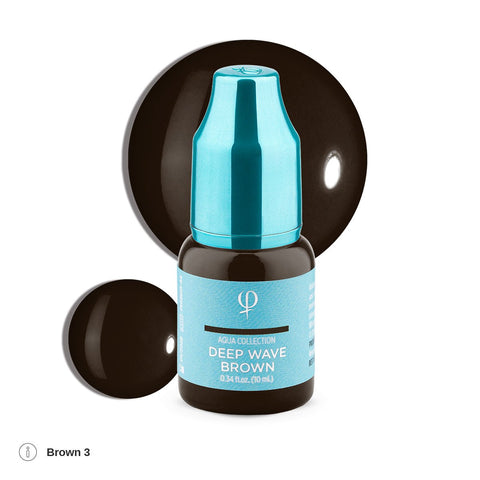 Deep Wave Brown PMU AQUA Pigment 10ml - Premium PhiSeller