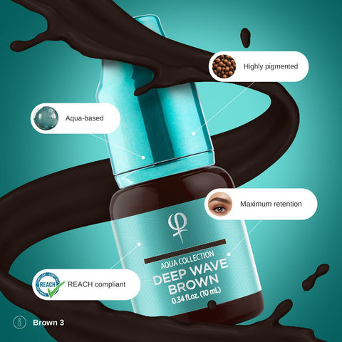 Deep Wave Brown PMU Pigment 10ml - Premium PhiSeller