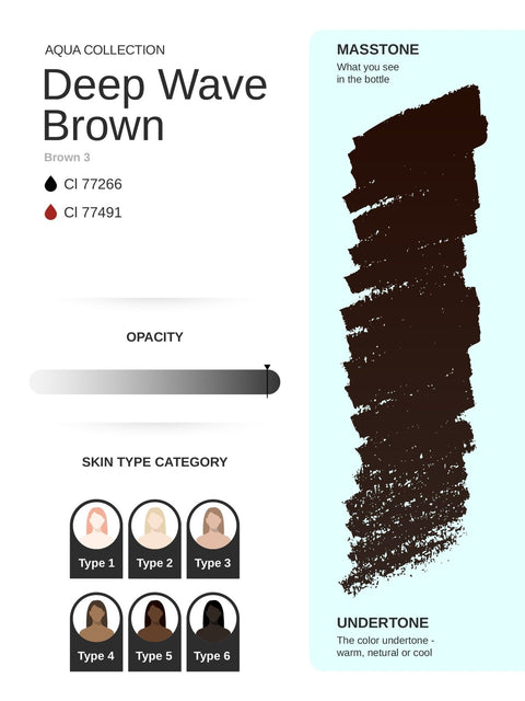 Deep Wave Brown PMU Pigment 10ml - Premium PhiSeller