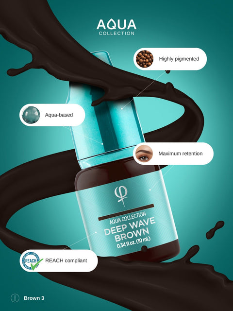 Deep Wave Brown PMU Pigment 10ml - Premium PhiSeller