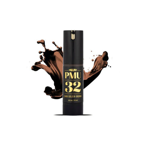 Dynamic Pigmenti PMU - 32 Dark Golden Brown 15ml - Premium PhiSeller