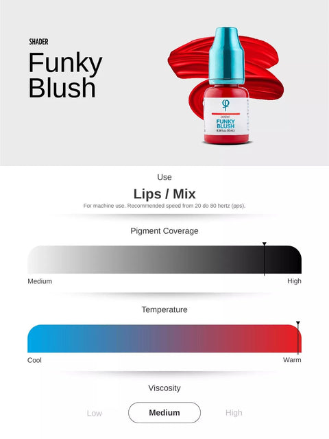 Funky Blush PMU Mix Shader Pigment 10ml - Premium PhiSeller