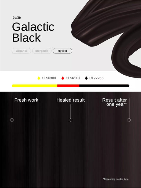 Galactic Black PMU Mix Shader Pigment 10ml - Premium PhiSeller