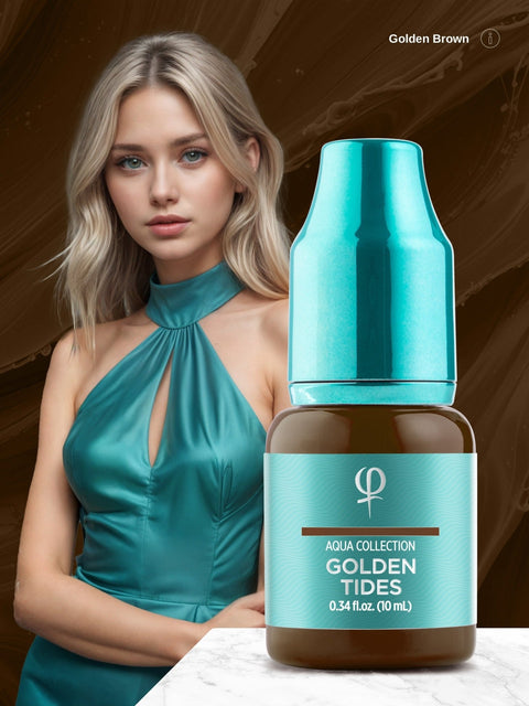 Golden Tides PMU Pigment 10ml - Premium PhiSeller