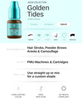 Golden Tides PMU Pigment 10ml - Premium PhiSeller