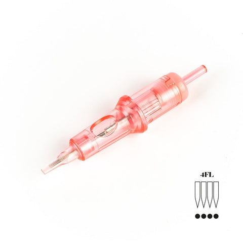 Kwadron PMU Cartridges PMU Optima - 4 Flat 0.35 Point Taper - 20pcs - Premium PhiSeller