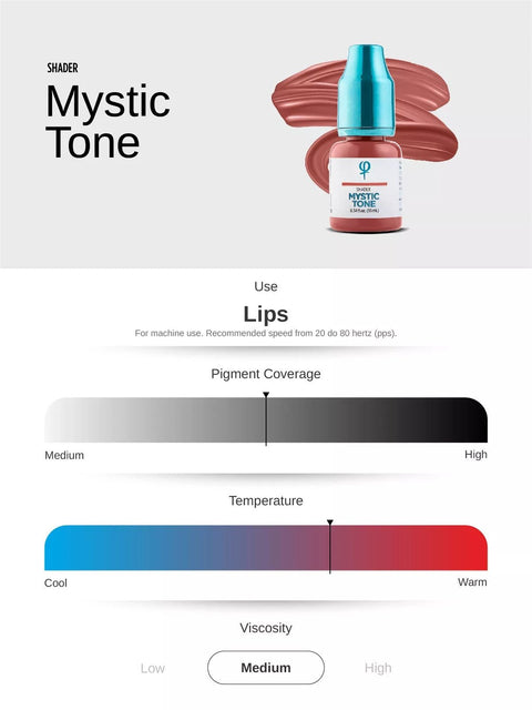 Mystic Tone PMU Lip Shader Pigment 10ml - Premium PhiSeller