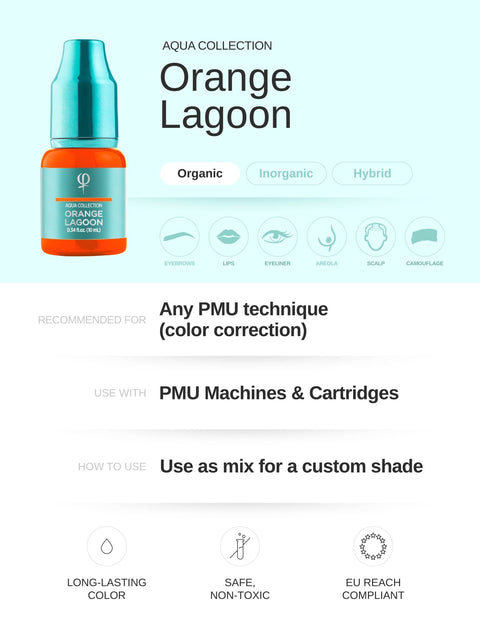 Orange Lagoon PMU pigment 10ml - Premium PhiSeller