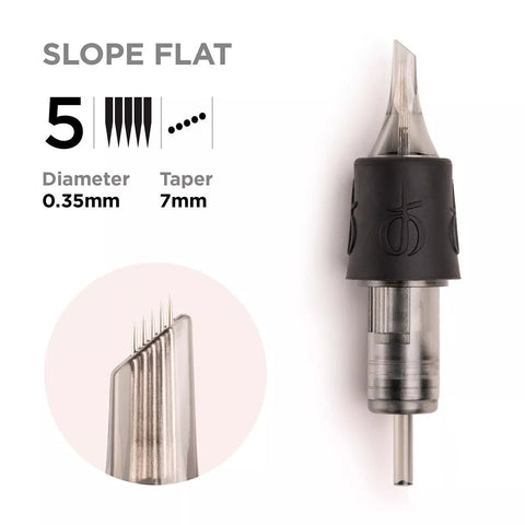 Phi Black Cartridge 7mm taper - 10pcs - Premium PhiSeller