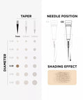 Phi Black Cartridge 7mm taper - 10pcs - Premium PhiSeller