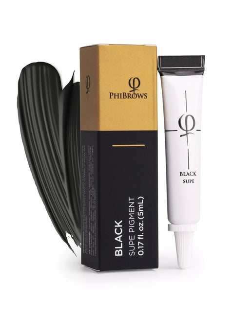 PhiBrows Black SUPE Pigment 5ml - Premium PhiSeller