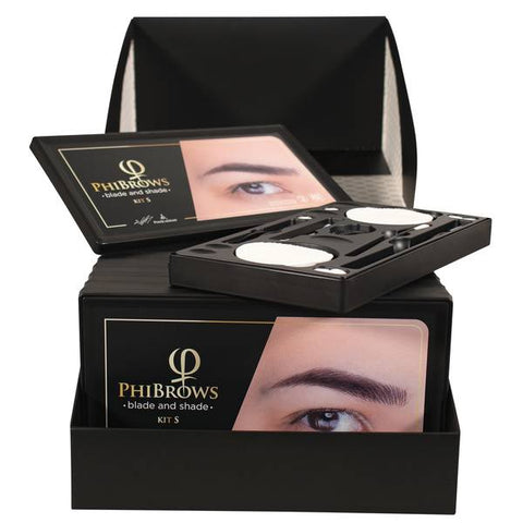 PhiBrows Blade & Shade KIT S 10pcs - Premium PhiSeller