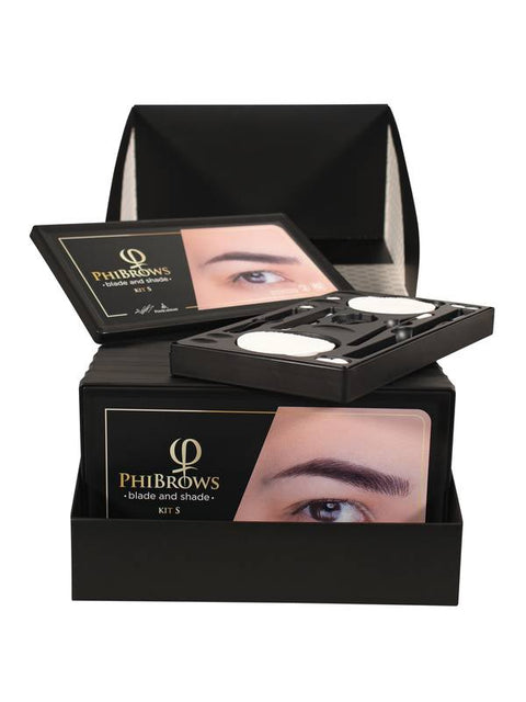 PhiBrows Blade & Shade KIT S 10pcs - Premium PhiSeller