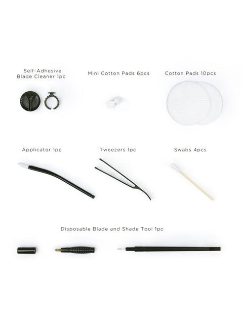 PhiBrows Blade & Shade KIT S 10pcs - Premium PhiSeller