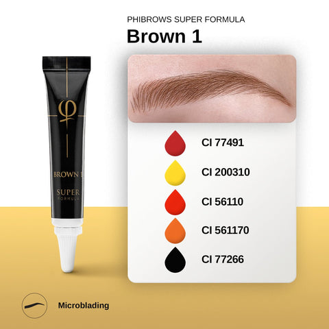 PhiBrows BROWN 1 SUPER - Premium PhiSeller