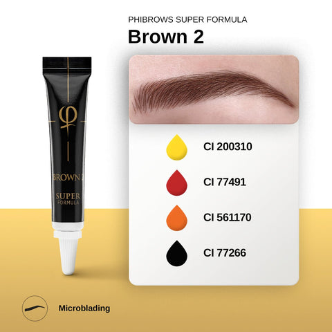 PhiBrows BROWN 2 SUPER - Premium PhiSeller