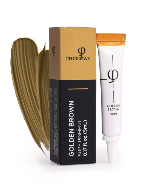 PhiBrows Goldenbrown SUPE Pigment 5ml - Premium PhiSeller