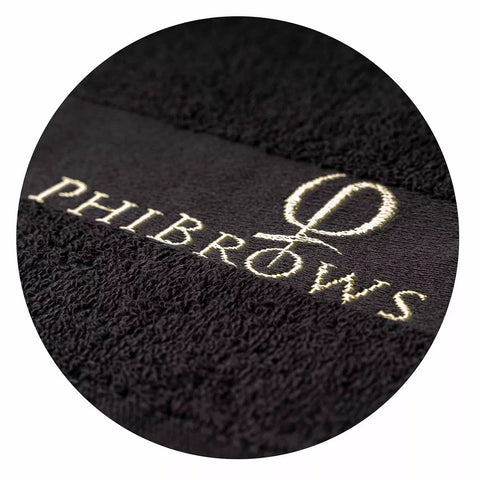 PhiBrows Towel Black - Premium PhiSeller