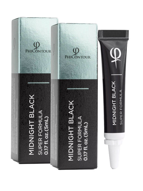 PhiContour MIDNIGHT BLACK SUPER Pigment 5ml - 2pcs - Premium PhiSeller