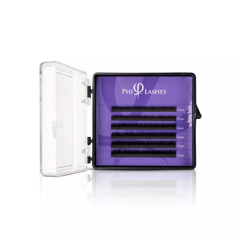 PhiLashes Premium CURL FAUX MINK MIX C-0.07 5/6/7 mm - Premium PhiSeller