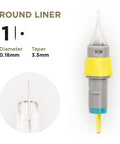 PMU Cartridges 0.18 1R, 3.5mm taper (EN11) 20 pcs  - Premium PhiSeller