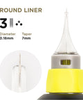 PMU Cartridges 0.18 3R, 7mm taper (EN11) 20 pcs - Premium PhiSeller
