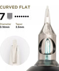 PMU Cartridges 0.18 7F - 3.5mm Curved Flat (EN02B) 20 pcs  - Premium PhiSeller
