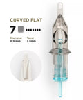 PMU Cartridges 0.18 7F - 3.5mm Curved Flat (EN02B) 20 pcs  - Premium PhiSeller
