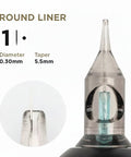 PMU Cartridges 0.30 1R - 5.5mm Taper (EN02B) 20 pcs - Premium PhiSeller