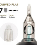 PMU Cartridges 0.30 7F - 5.5mm Curved Flat (EN02B) 20 pcs - Premium PhiSeller