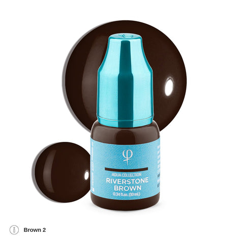 Riverstone Brown PMU AQUA Pigment 10ml - Premium PhiSeller