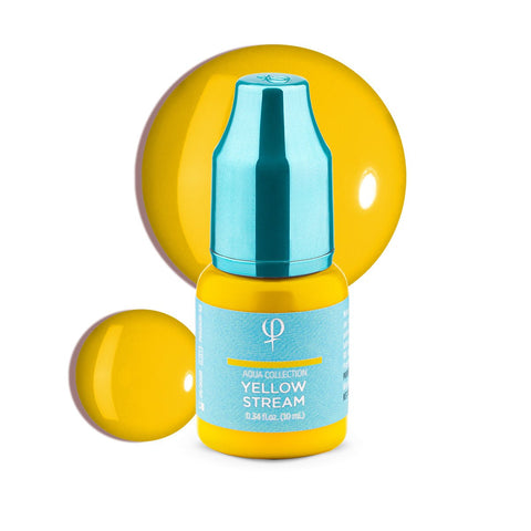 Yellow Stream PMU AQUA pigment 10ml - Premium PhiSeller